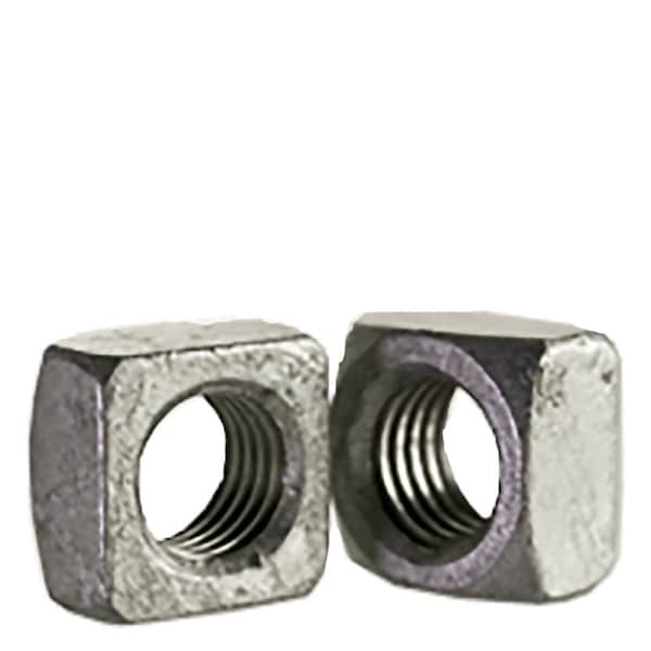 Newport Fasteners 1/2-13 Regular Square Nuts/Grade 2/Hot Dip Galvanized , 750PK NB238036B-750 - main